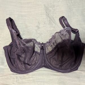 NWOT Wacoal Purple Underwire Bra 34H